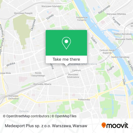 Medexport Plus sp. z o.o. Warszawa map