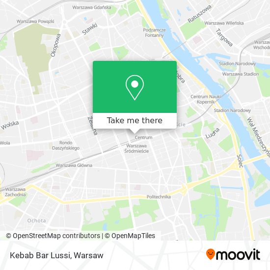 Kebab Bar Lussi map