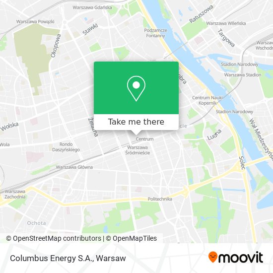 Columbus Energy S.A. map