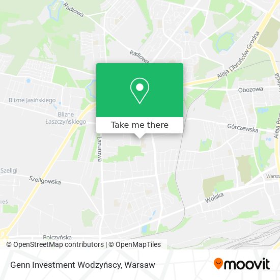 Genn Investment Wodzyńscy map