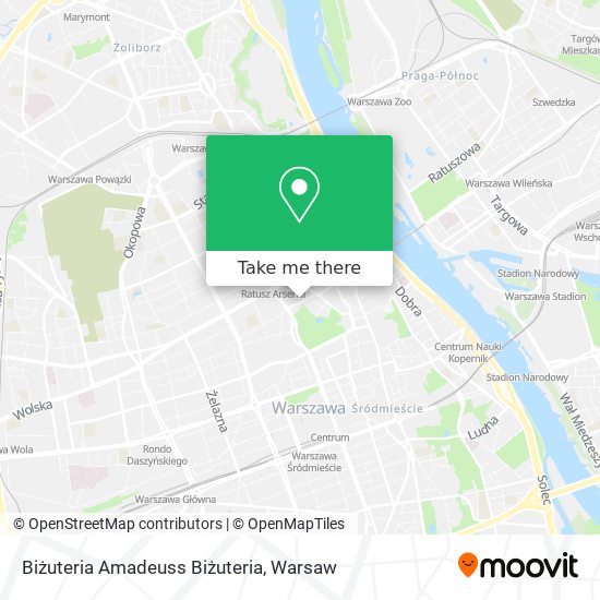 Biżuteria Amadeuss Biżuteria map