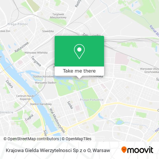 Krajowa Gielda Wierzytelnosci Sp z o O map