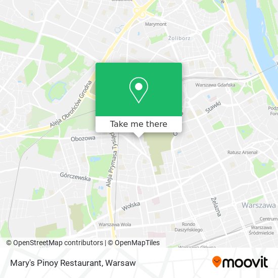 Mary's Pinoy Restaurant map