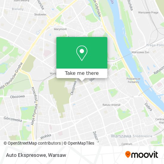 Auto Ekspresowe map