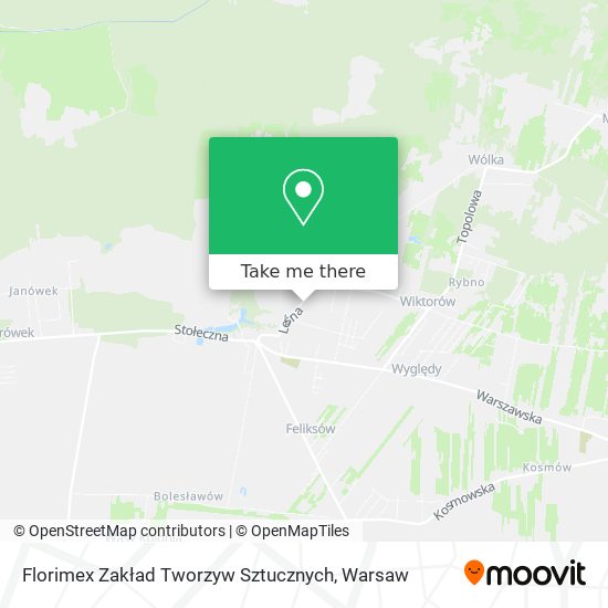 Florimex Zakład Tworzyw Sztucznych map