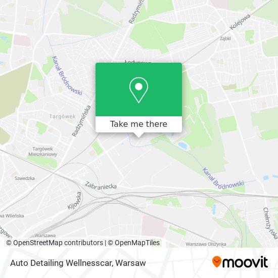 Auto Detailing Wellnesscar map