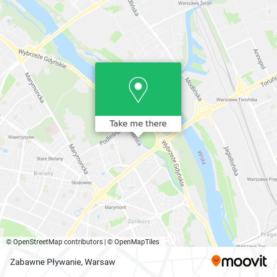 Zabawne Pływanie map