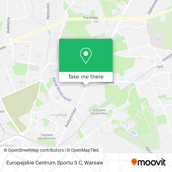 Europejskie Centrum Sportu S C map