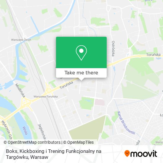 Boks, Kickboxing i Trening Funkcjonalny na Targówku map