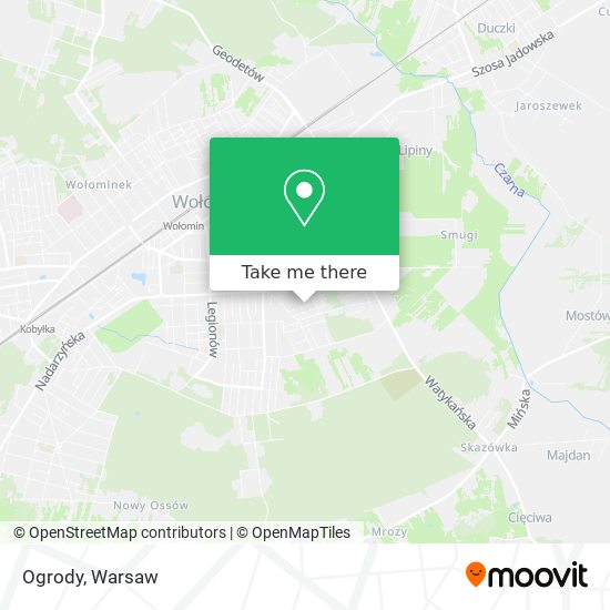 Ogrody map