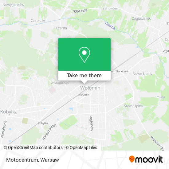 Motocentrum map