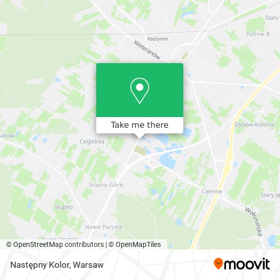 Następny Kolor map