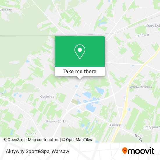 Aktywny Sport&Spa map