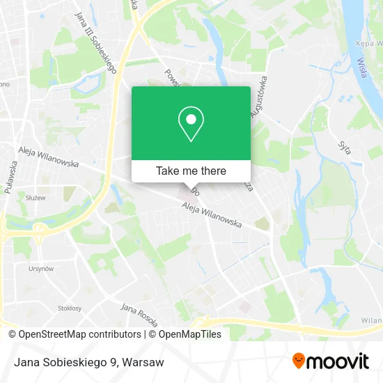Jana Sobieskiego 9 map