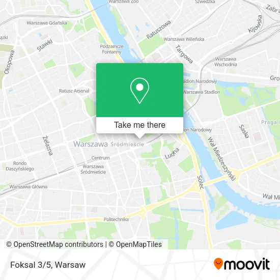 Foksal 3/5 map