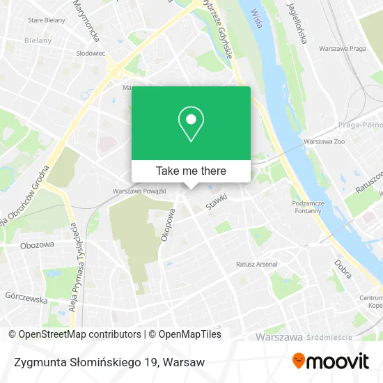 Zygmunta Słomińskiego 19 map