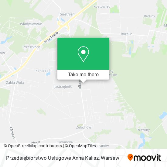 Przedsiębiorstwo Usługowe Anna Kalisz map