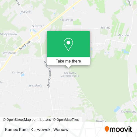 Kamex Kamil Karwowski map