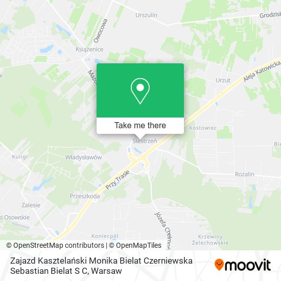 Zajazd Kasztelański Monika Bielat Czerniewska Sebastian Bielat S C map