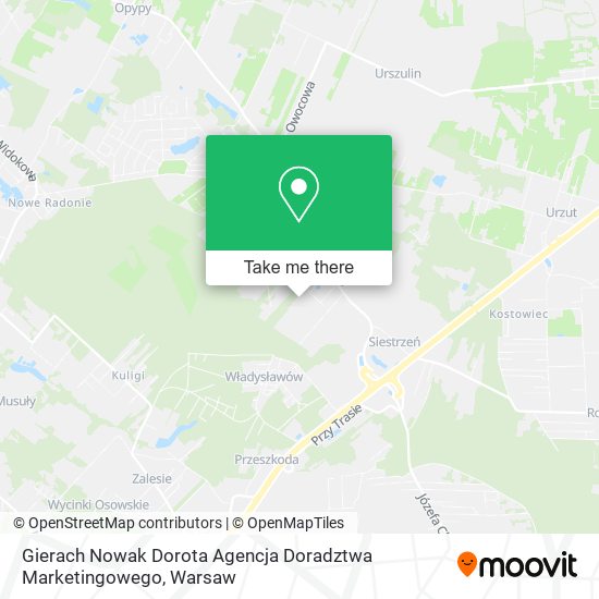 Gierach Nowak Dorota Agencja Doradztwa Marketingowego map