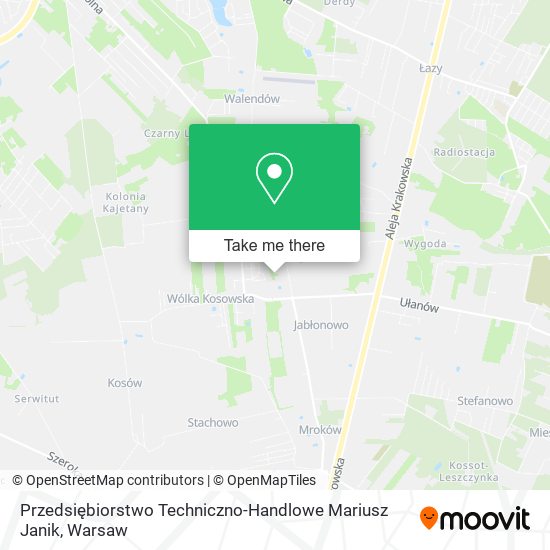 Przedsiębiorstwo Techniczno-Handlowe Mariusz Janik map