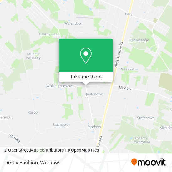 Activ Fashion map