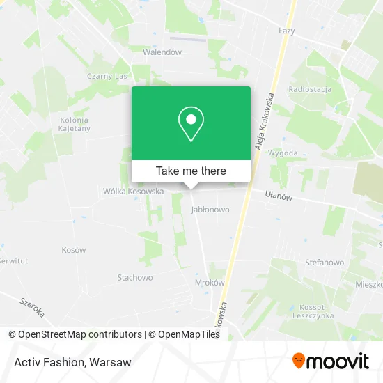 Activ Fashion map