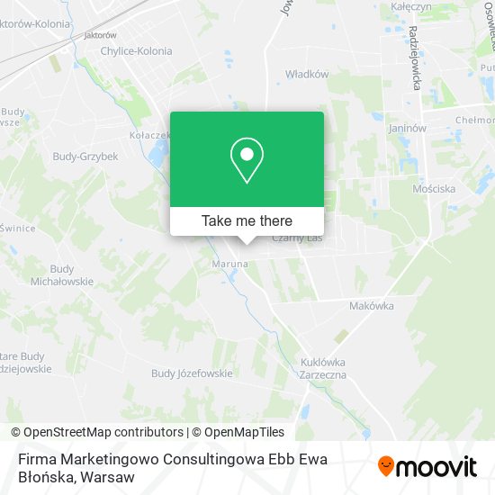 Firma Marketingowo Consultingowa Ebb Ewa Błońska map