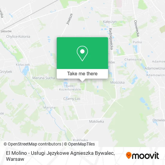 El Molino - Usługi Językowe Agnieszka Bywalec map