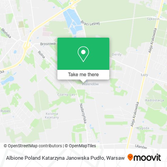 Albione Poland Katarzyna Janowska Pudło map