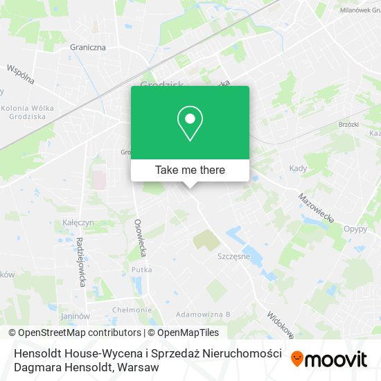 Hensoldt House-Wycena i Sprzedaż Nieruchomości Dagmara Hensoldt map