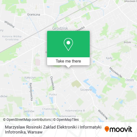 Marzyslaw Rosinski Zaklad Elektroniki i Informatyki Infotronika map