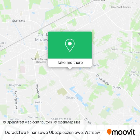 Doradztwo Finansowo Ubezpieczeniowe map