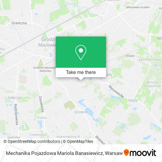 Mechanika Pojazdowa Mariola Banasiewicz map