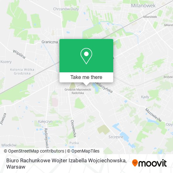 Biuro Rachunkowe Wojter Izabella Wojciechowska map