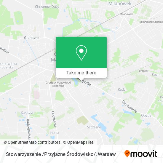 Stowarzyszenie /Przyjazne Środowisko/ map