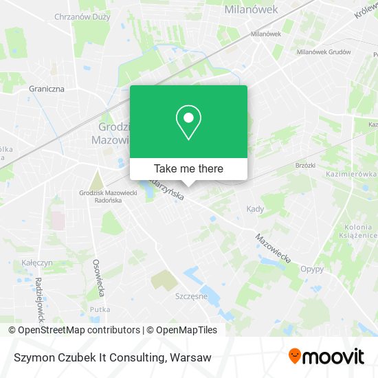 Szymon Czubek It Consulting map