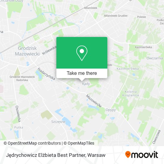 Jędrychowicz Elżbieta Best Partner map