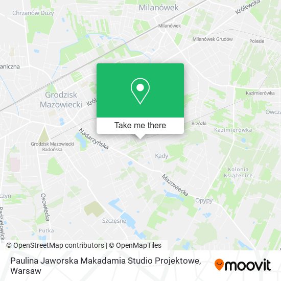 Paulina Jaworska Makadamia Studio Projektowe map