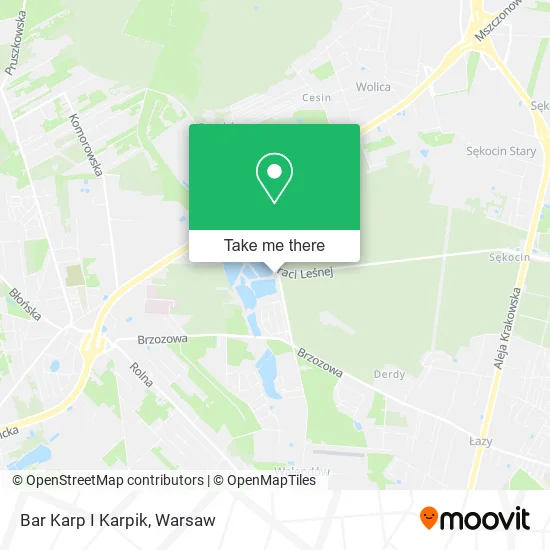 Карта Bar Karp I Karpik