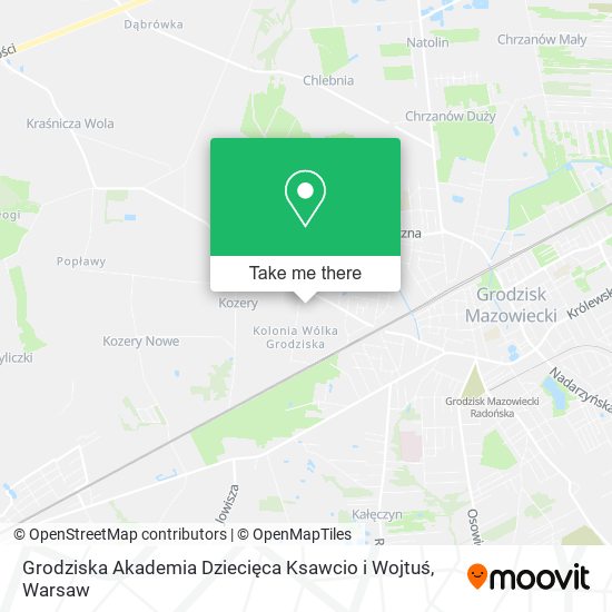 Grodziska Akademia Dziecięca Ksawcio i Wojtuś map