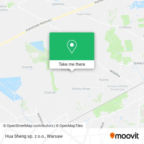 Карта Hua Sheng sp. z o.o.