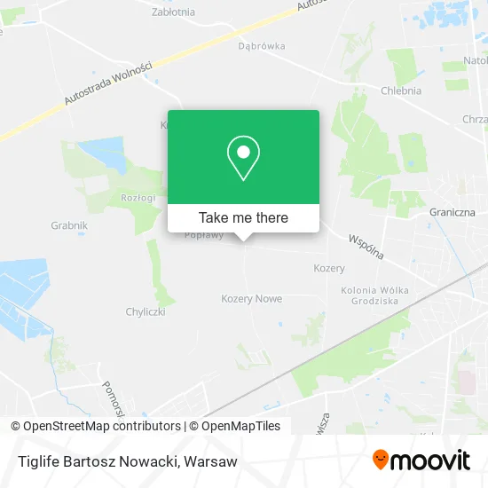 Карта Tiglife Bartosz Nowacki