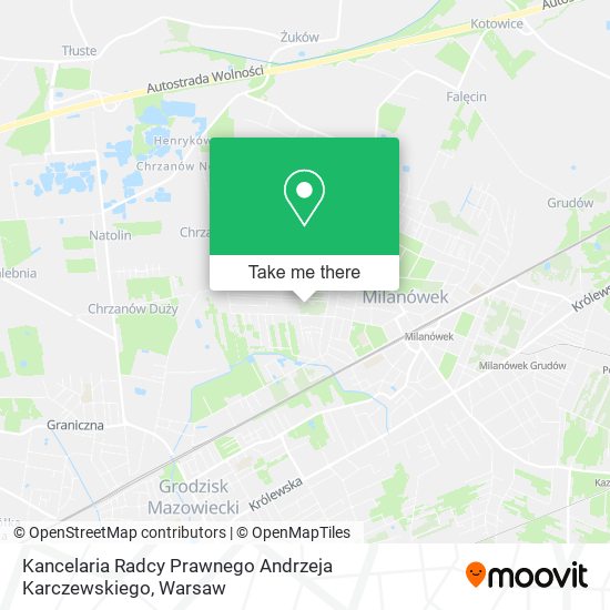 Kancelaria Radcy Prawnego Andrzeja Karczewskiego map