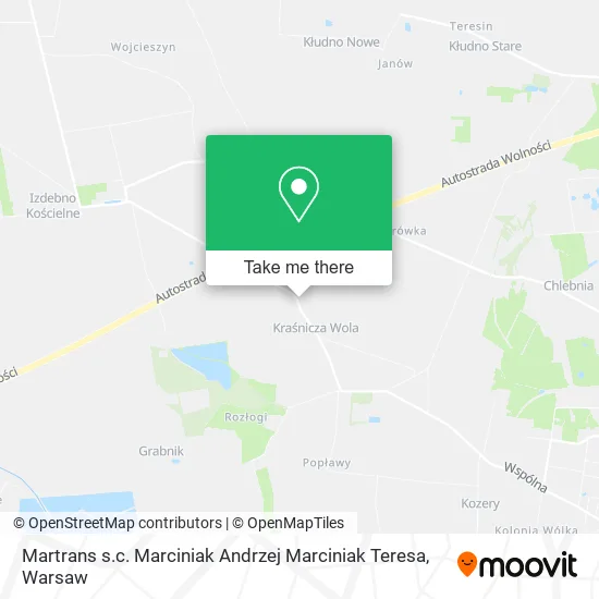 Карта Martrans s.c. Marciniak Andrzej Marciniak Teresa