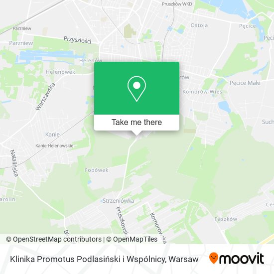 Klinika Promotus Podlasiński i Wspólnicy map