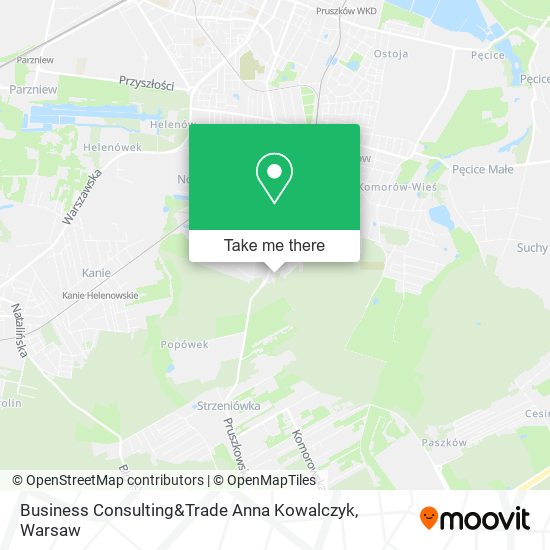 Business Consulting&Trade Anna Kowalczyk map