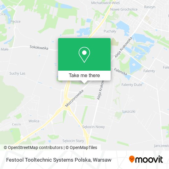 Карта Festool Tooltechnic Systems Polska