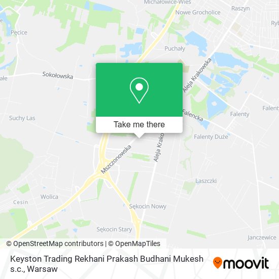 Карта Keyston Trading Rekhani Prakash Budhani Mukesh s.c.