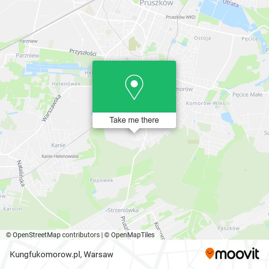 Kungfukomorow.pl map